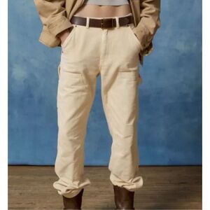 NWT urban outfitters BDG‎ carpenter cream corduroys size 10